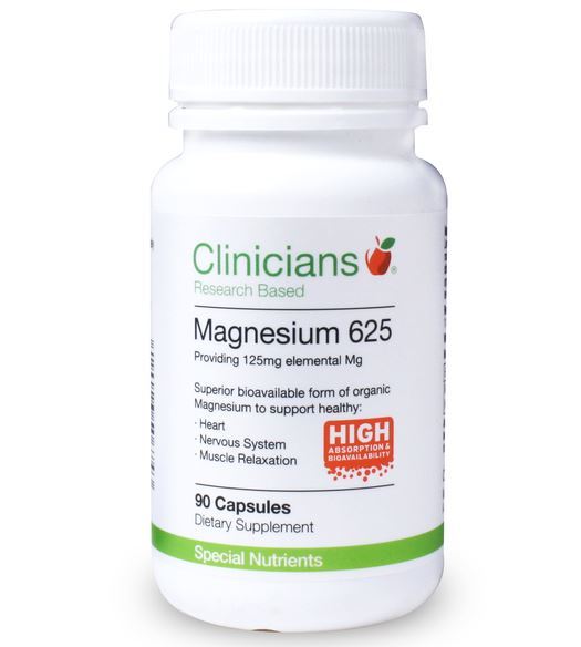 Clinicians: Magnesium 625 (90 Capsules)