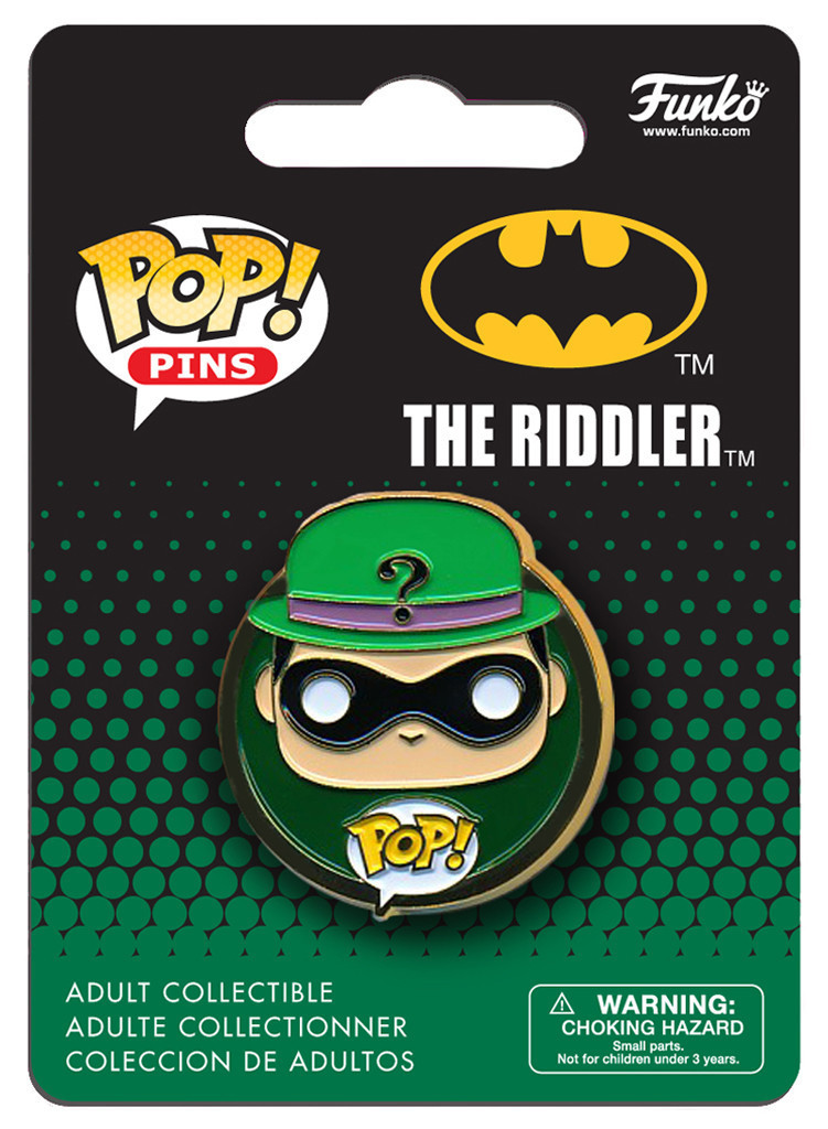 DC Comics - The Riddler Pop! Pin image