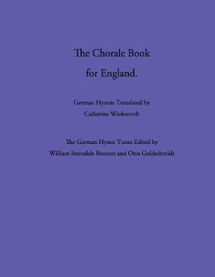 The Chorale Book for England by Catherine Winkworth image