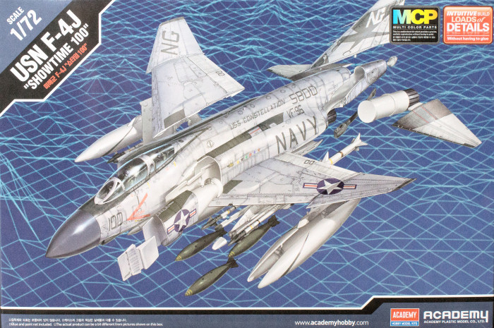 Academy 1/72 F-4J "Showtime 100" Scale Model Kit image