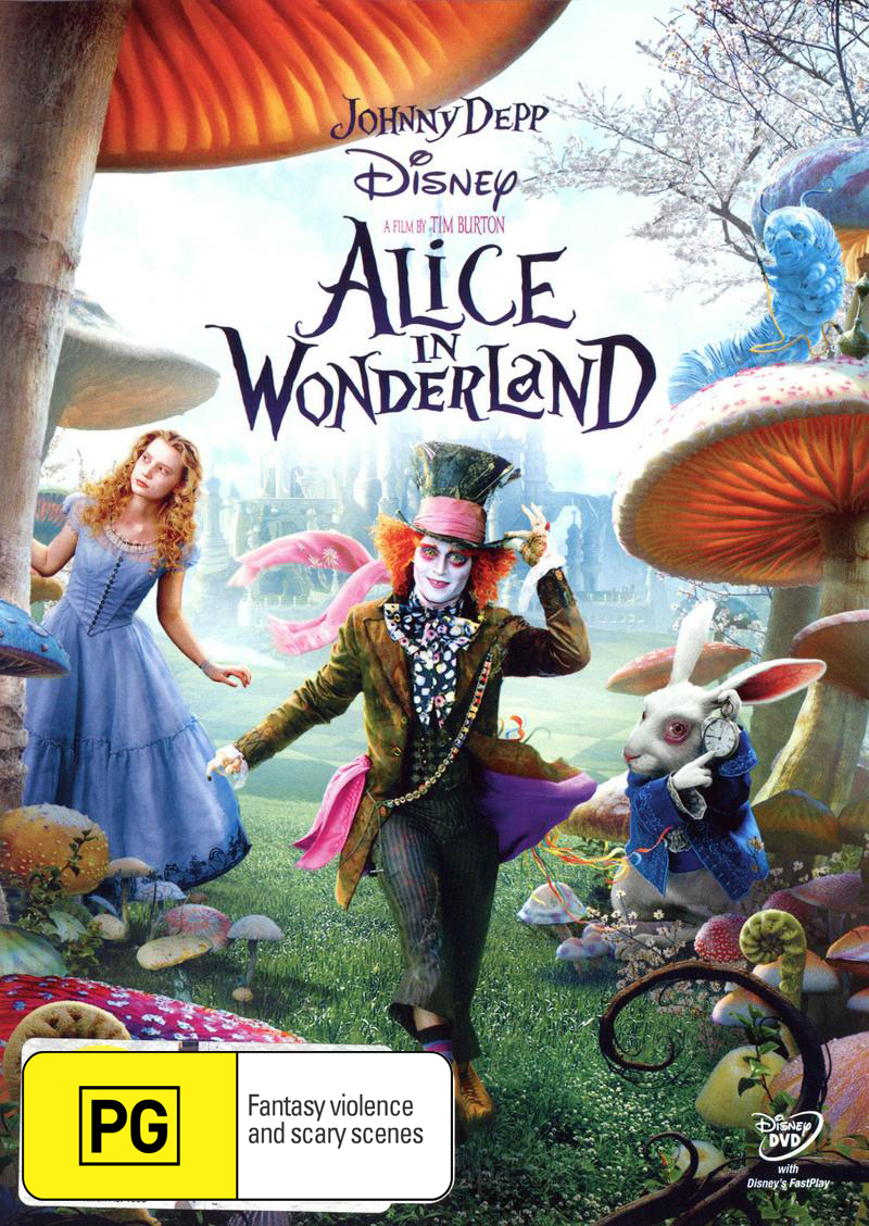 Alice in Wonderland on DVD