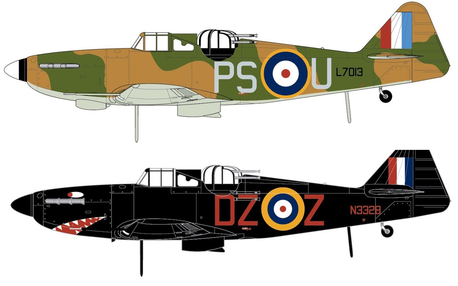 Airfix 1:72 Boulon Paul Defiant MK1 - Model Kit image