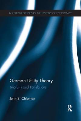 German Utility Theory by John S. Chipman image