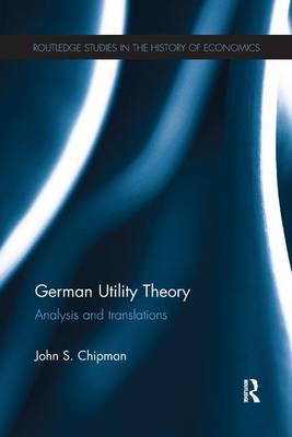 German Utility Theory by John Chipman