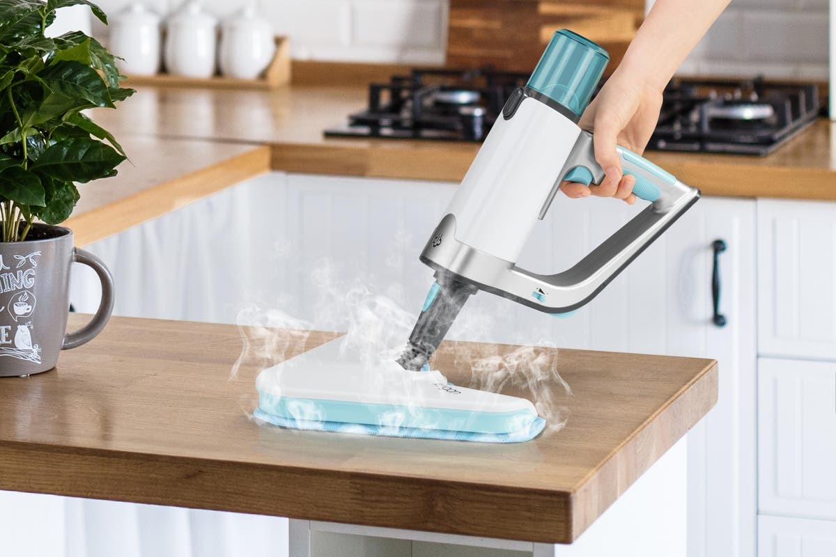 Kogan: 5-in-1 Steam Mop Stick