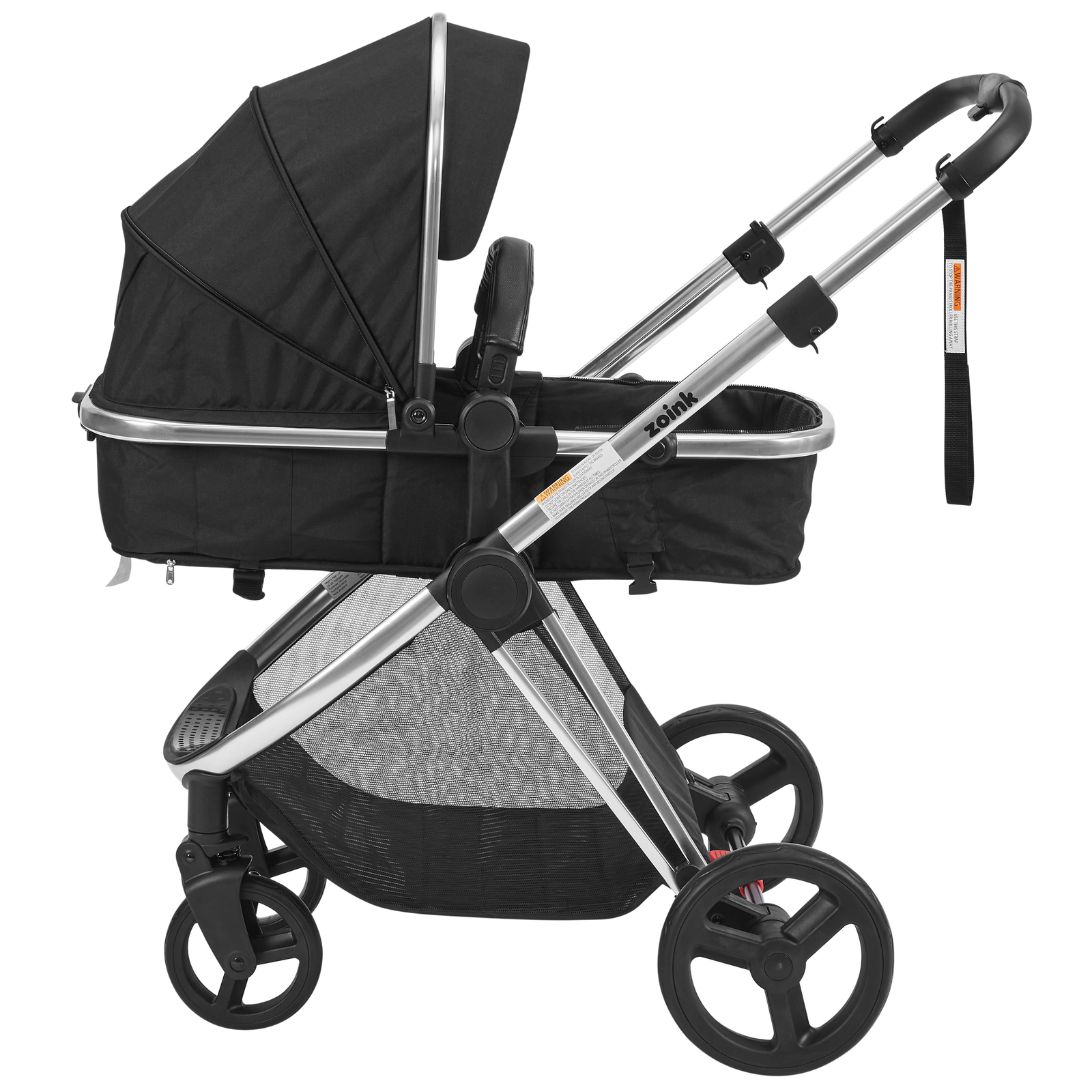 2-in-1 Deluxe Baby Stroller Pram With Reversible Seat image