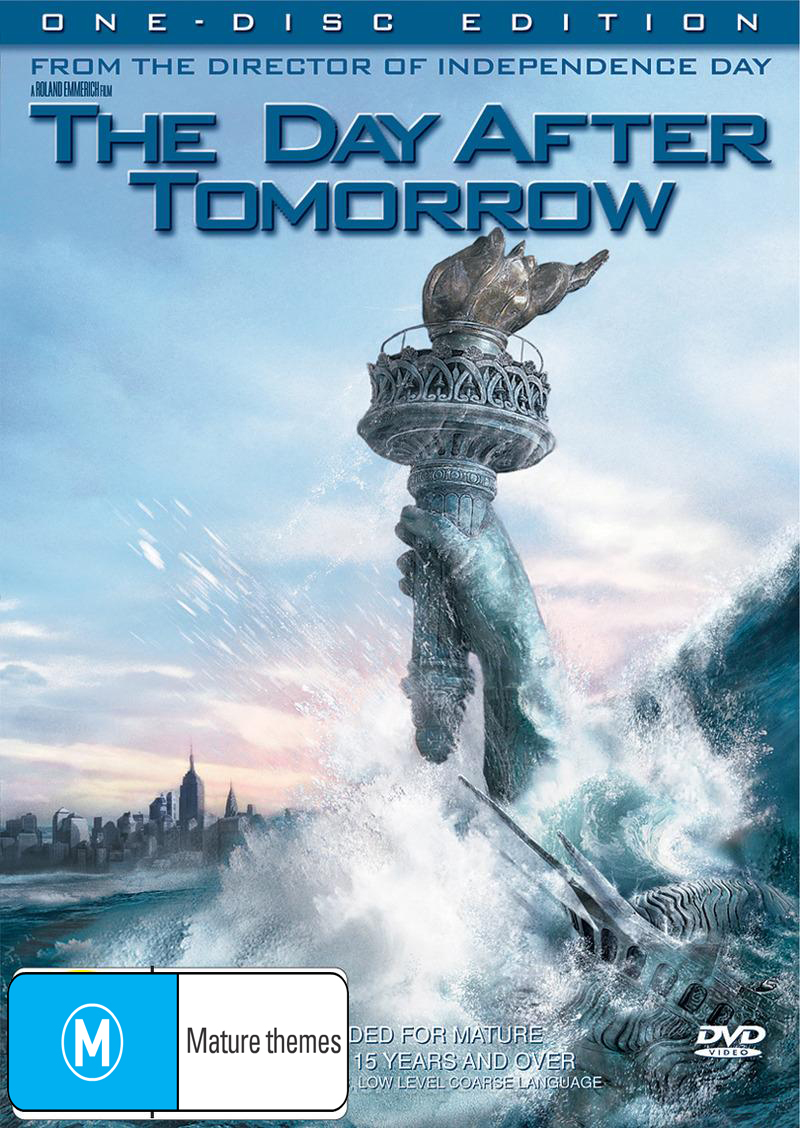 The Day After Tomorrow (One Disc) on DVD image
