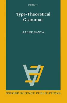 Type-theoretical Grammar by Aarne Ranta image
