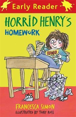 Horrid Henry Early Reader: Horrid Henry's Homework by Francesca Simon image