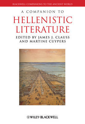 A Companion to Hellenistic Literature image