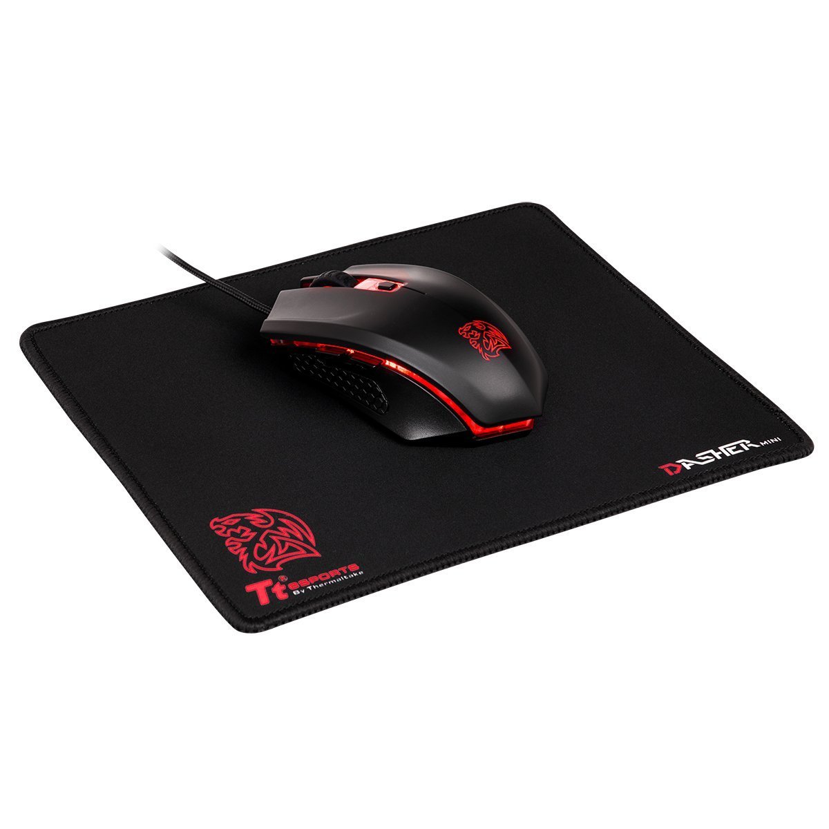 ThermalTake TALON X Gaming Gear Mouse & Mouse Pad Combo for PC Games image