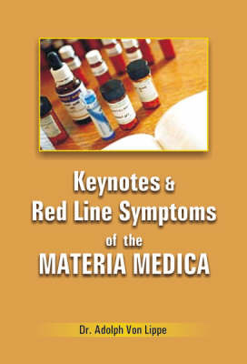 Keynotes and Rodline Symptoms of Materia Medica by A.Von Lippe image