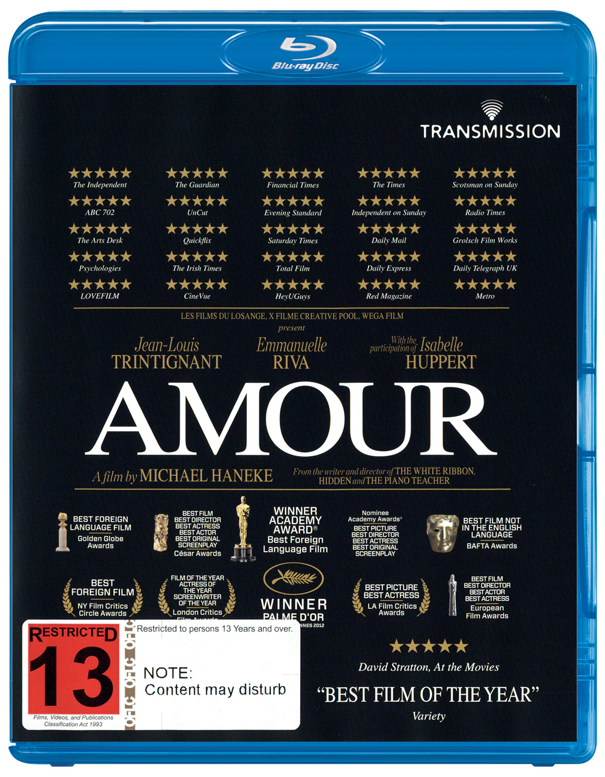 Amour on Blu-ray