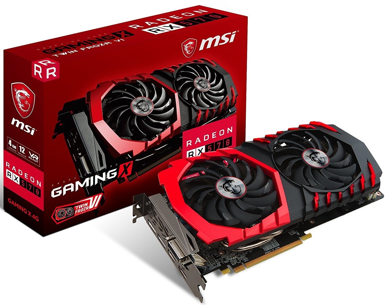 MSI Radeon RX 570 Gaming X 4GB Graphics Card