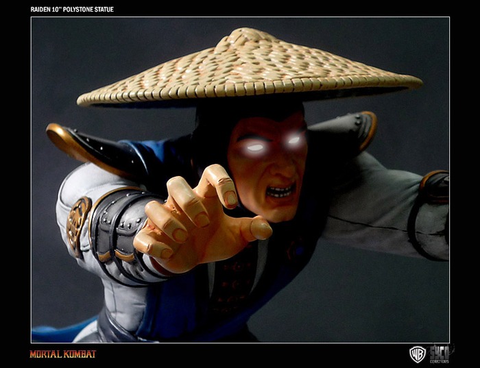 Mortal Kombat 10'' Resin Statue - Raiden image