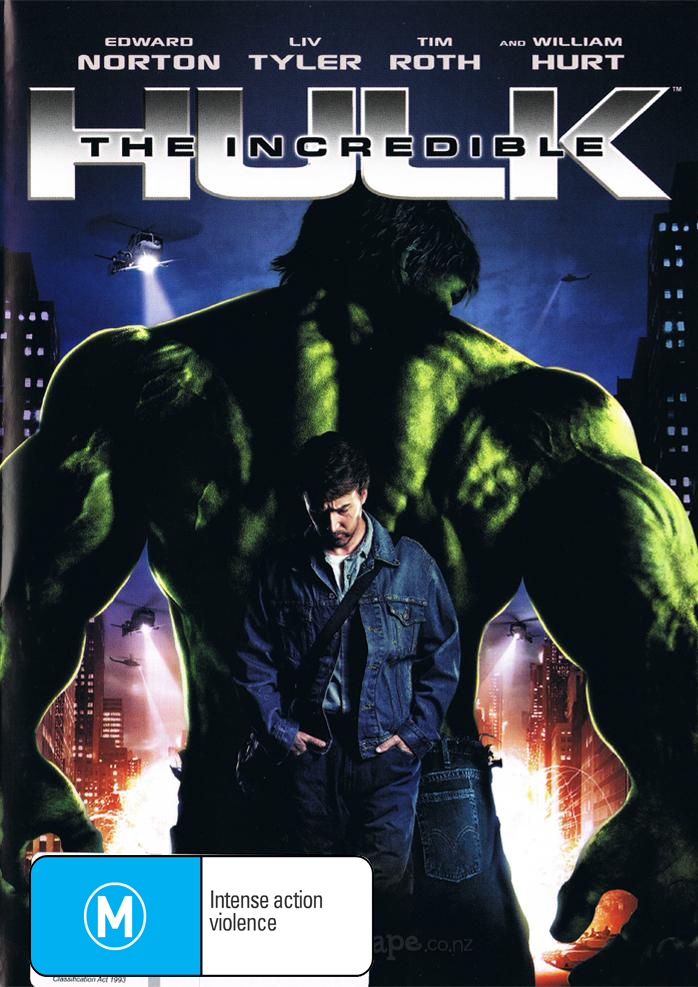 The Incredible Hulk (2008) on DVD