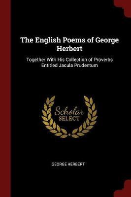 The English Poems of George Herbert by George Herbert image