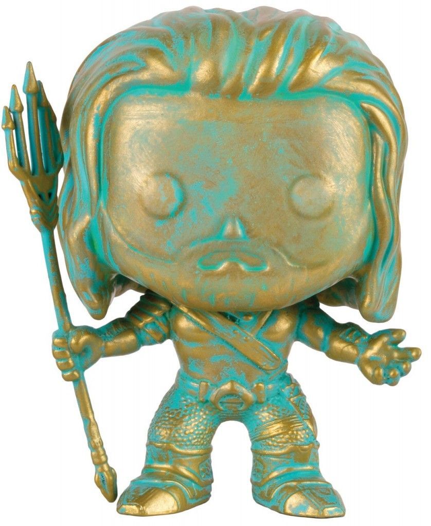Batman v Superman: Dawn of Justice - Aquaman (Patina) Pop! Vinyl Figure image