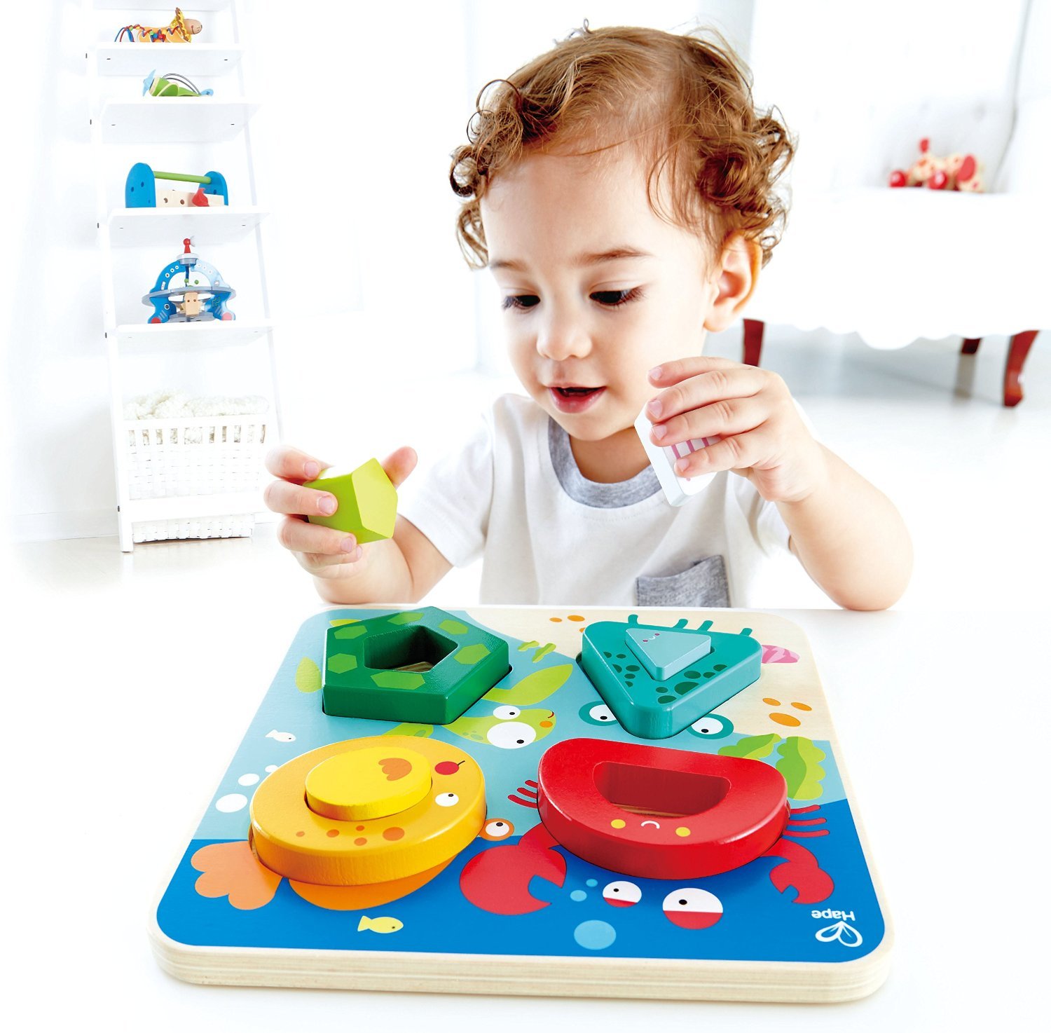 Hape: Underwater Escape - Wooden Puzzle image