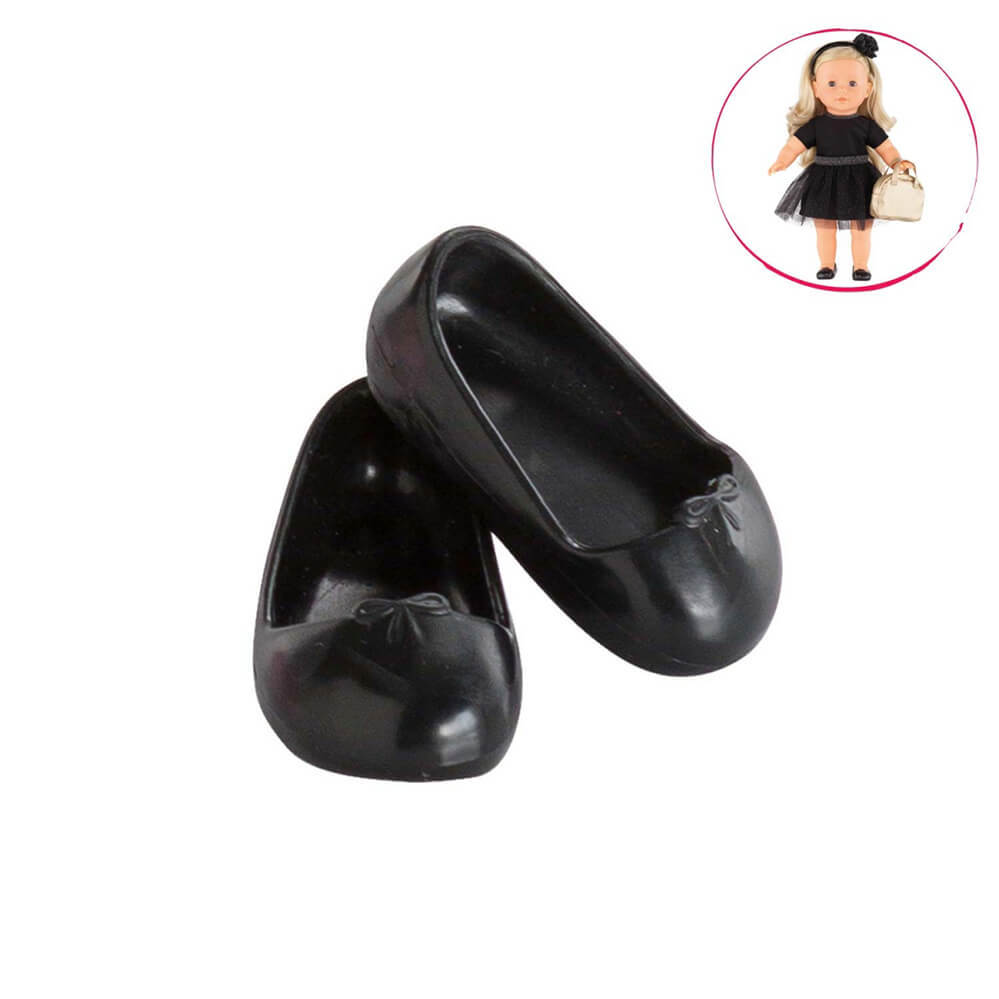 Corolle - Black Ballet Flats Ma Corolle (36cm) image