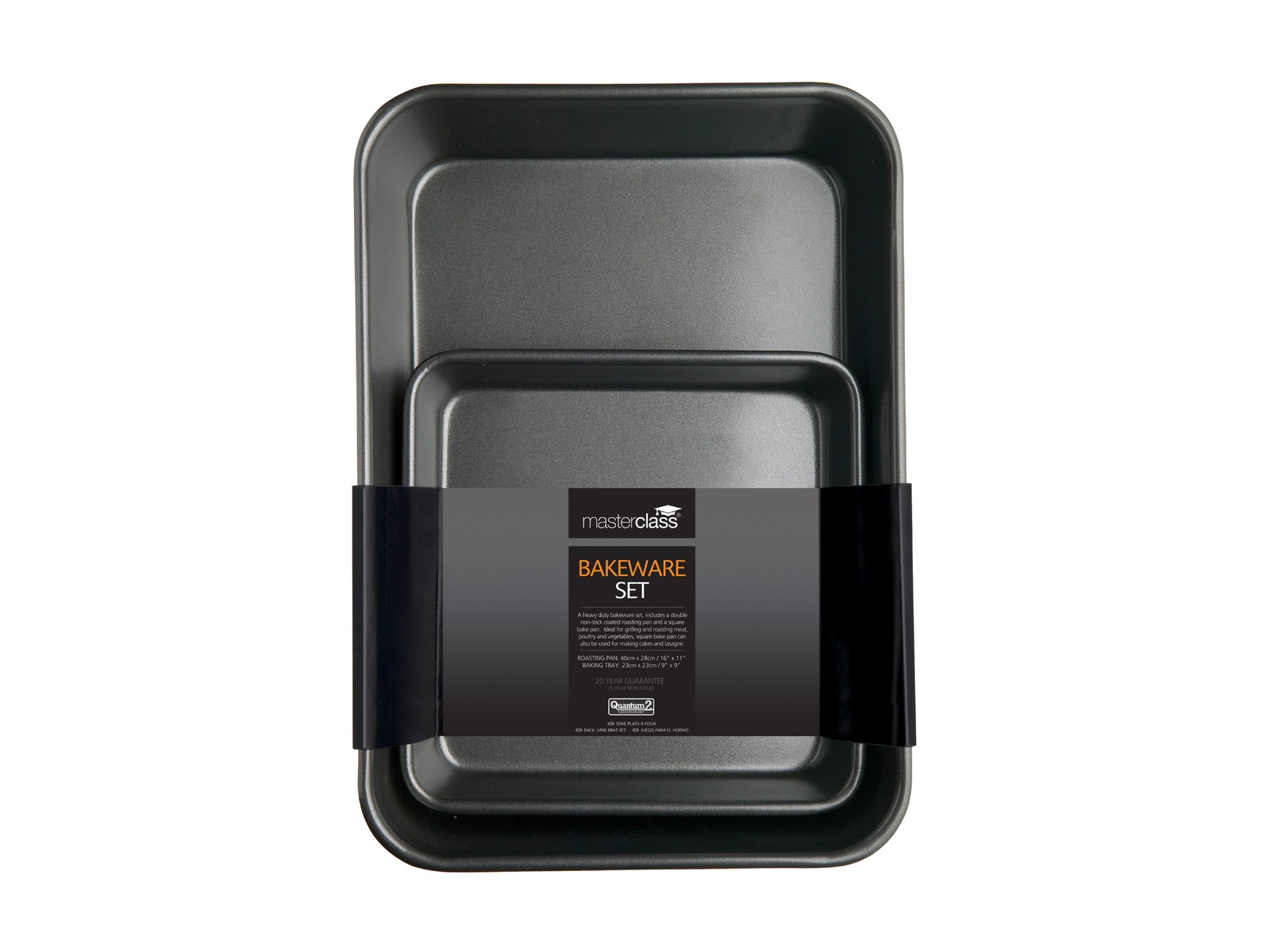 MasterClass: Non-Stick Bakeware Twin Pack (39cm) image