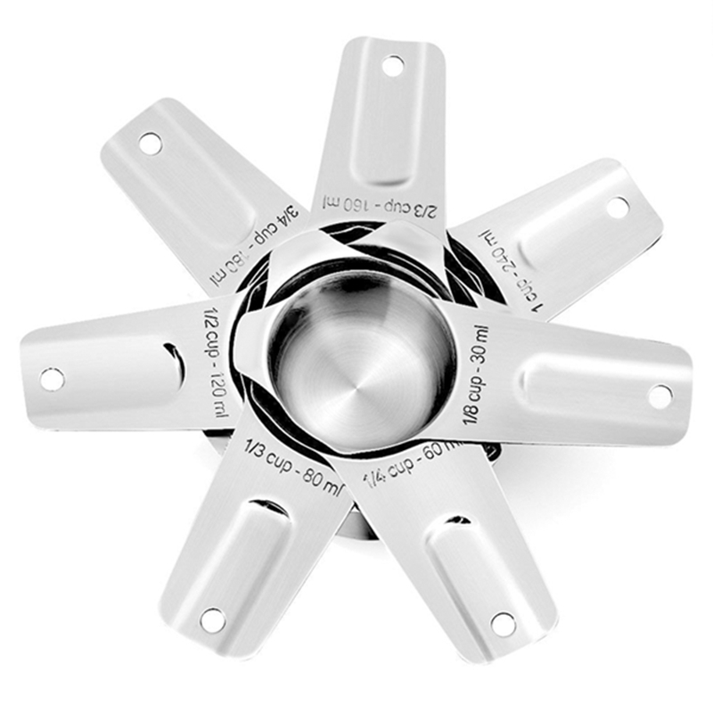 Ape Basics: Stainless Steel Measuring Cups & Spoons (Set of 13) image