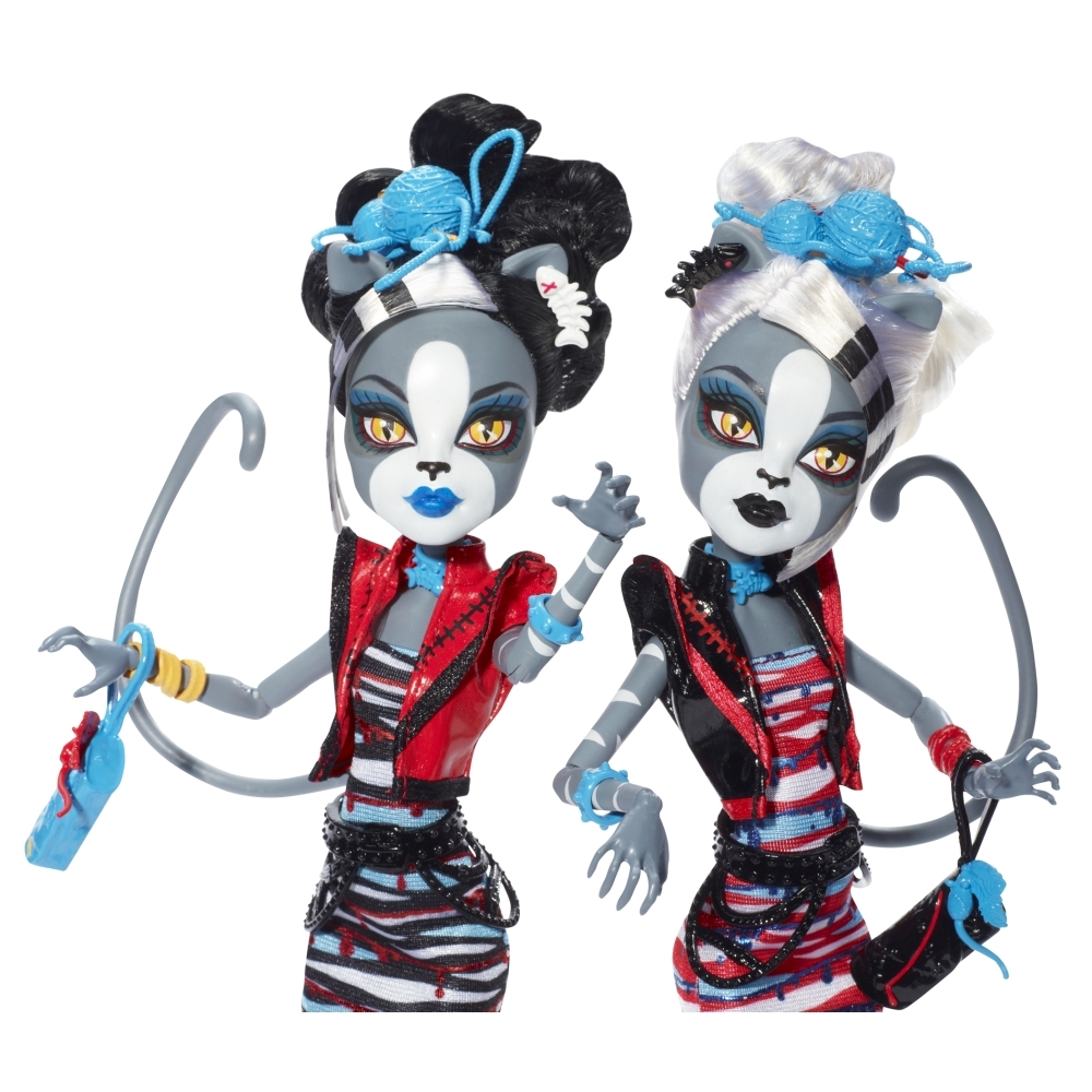 Buy Monster High Zombie Shake Doll Meowlody & Purrsephone at Mighty