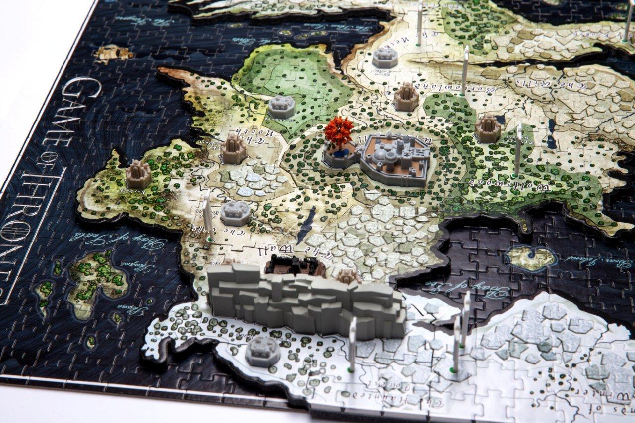 Game of Thrones - 3D Puzzle of Westeros image