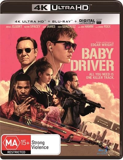 Baby Driver on Blu-ray, UHD Blu-ray