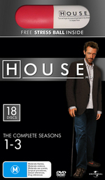 House, M.D. - The Complete Seasons 1-3 (18 Disc Box Set) on DVD House, M.D. - The Complete Seasons 1-3 (18 Disc Box Set) on DVD