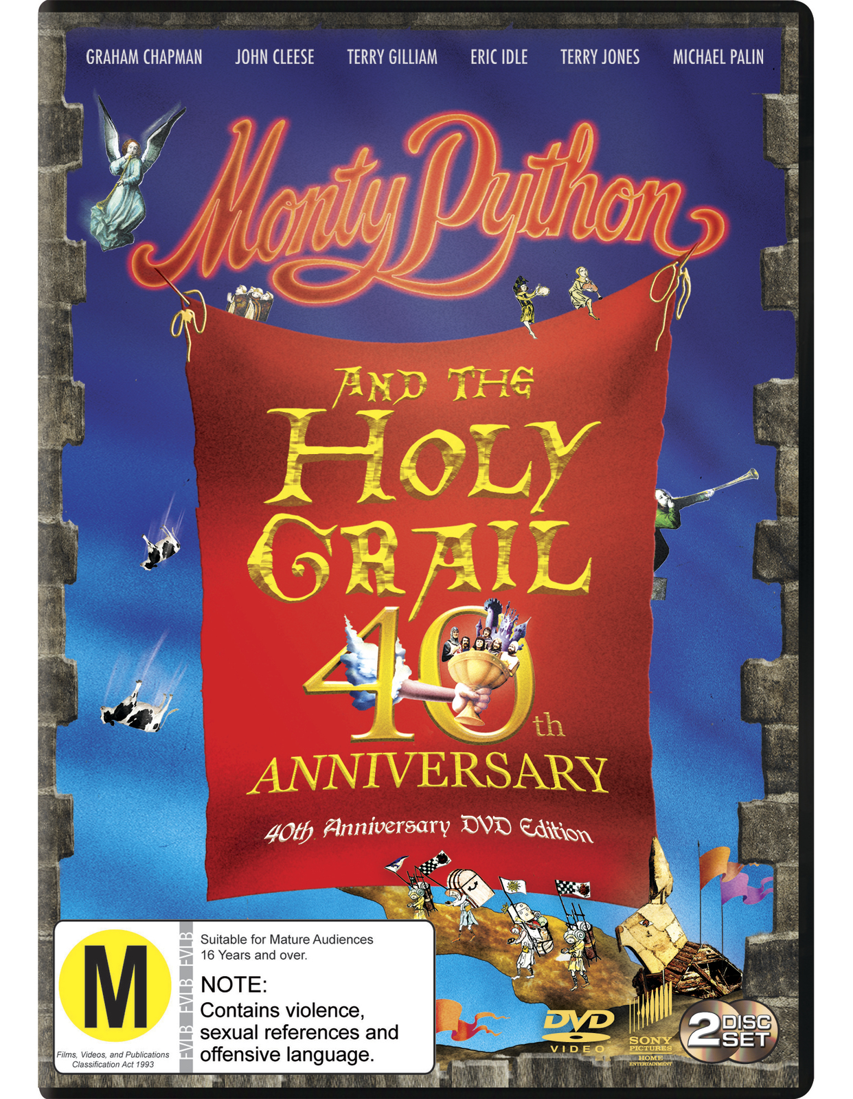 Monty Python and the Holy Grail - 40th Anniversary | DVD | Buy Now | at ...