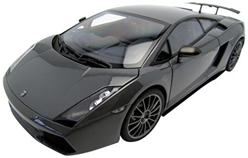 AUTOart Lamborghini Gallardo Superleggera - Grigio Telesto 1:18 Diecast Model - Metallic Grey image