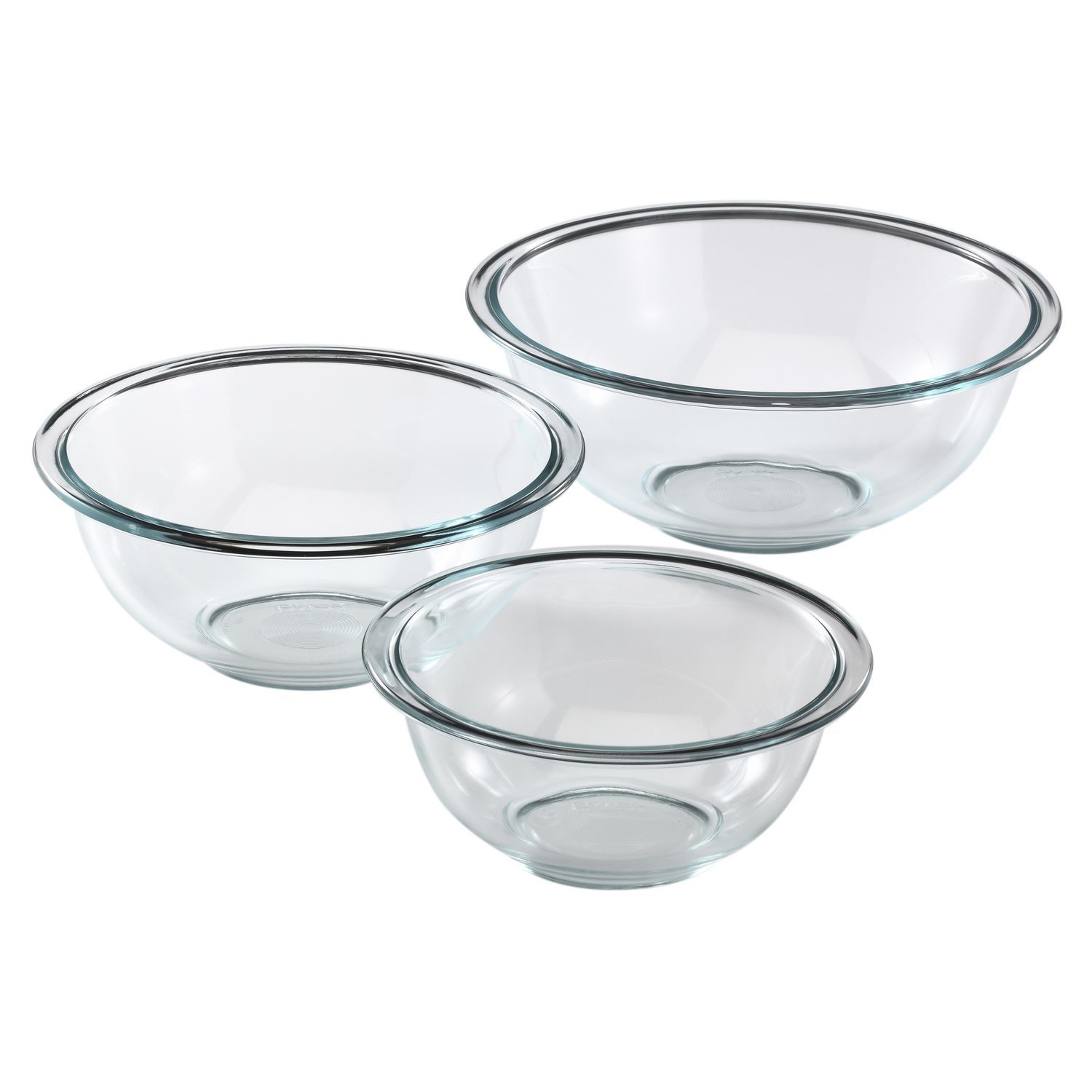 Pyrex: Mixing Bowls - Set of 3 (0.95L, 1.4L, 2.3L)