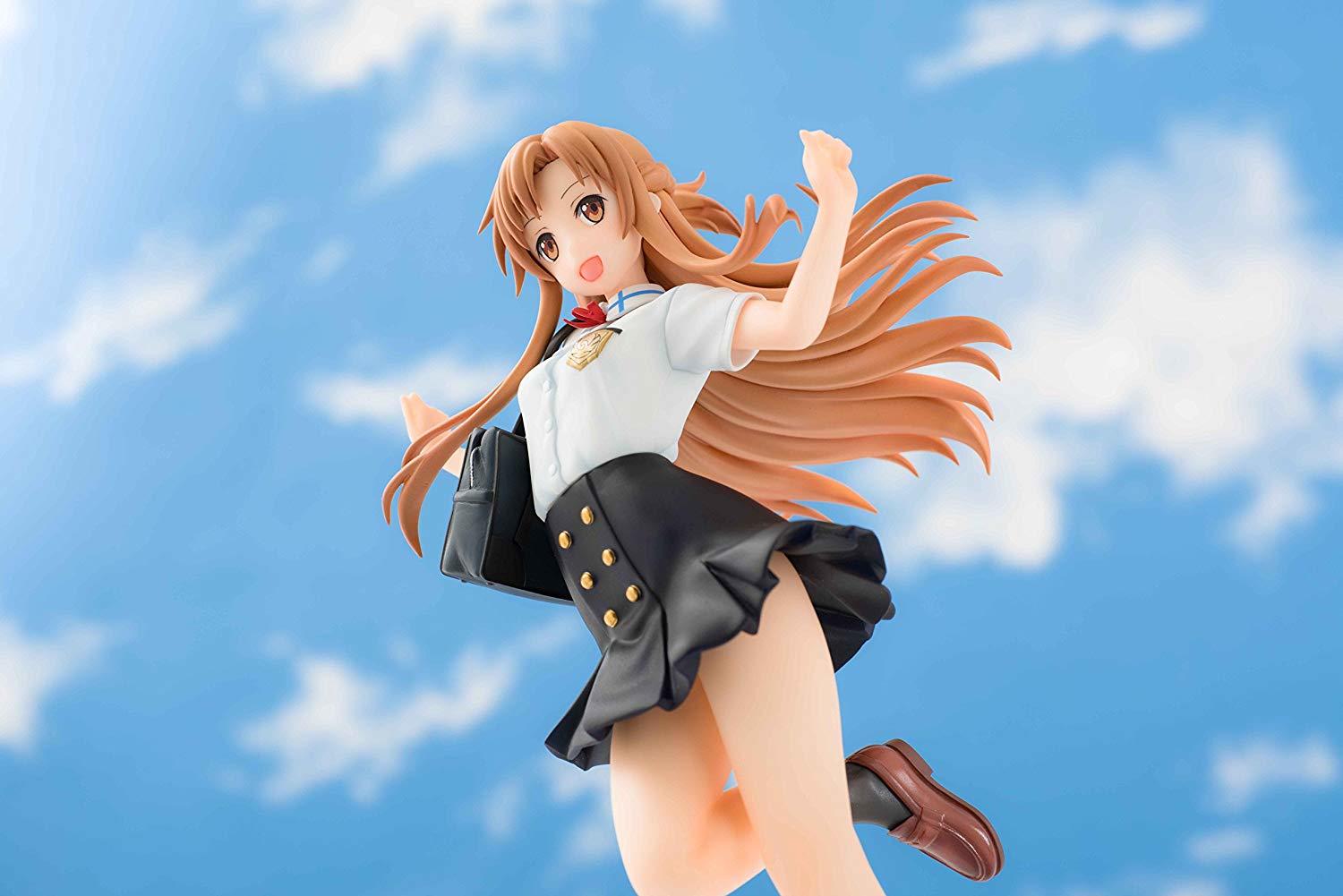 Sword Art Online: 1/7 Asuna Yuuki (Summer School Uniform Ver.) - PVC Figure image