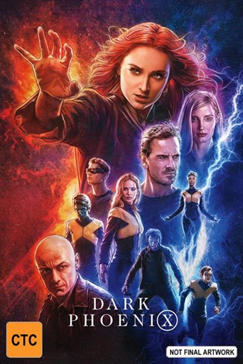 X-Men: Dark Phoenix on DVD image