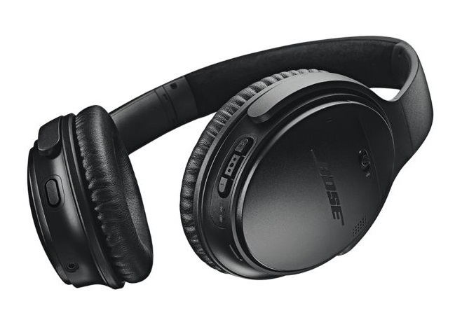 Bose QuietComfort QC35-II Wireless Noise Cancelling Over-Ear Headphones - Black image