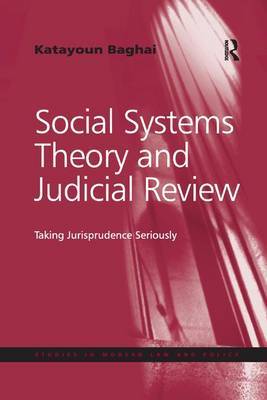 Social Systems Theory and Judicial Review by Katayoun Baghai image
