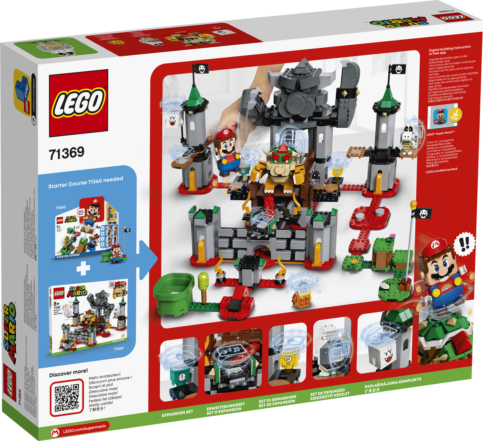 LEGO Super Mario: Bowser's Castle Boss Battle - Expansion Set (71369) image
