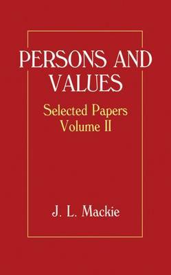Selected Papers: Volume II by J.L. Mackie image