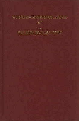 English Episcopal Acta 37, Salisbury 1263-1297 image