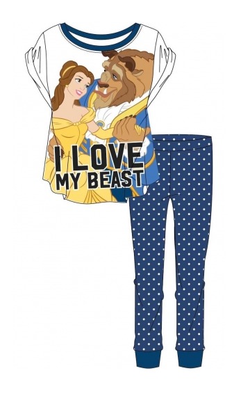 Disney: Beauty & The Beast (Polka-Dot) - Women's Pyjamas (16-18)