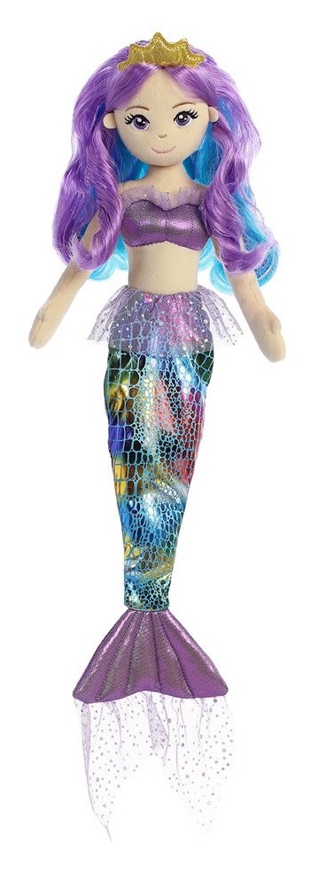 Rainbow Violet - 18" Mermaid Plush image