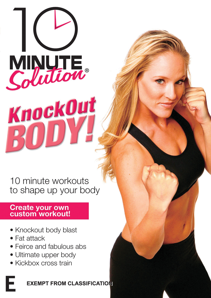 10 Minute Solution: Knockout Body Workout on DVD image