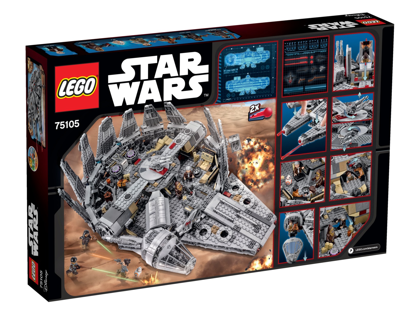 LEGO Star Wars: Millennium Falcon (75105) image