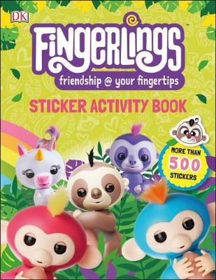 Fingerlings Sticker Activity Book by DK image