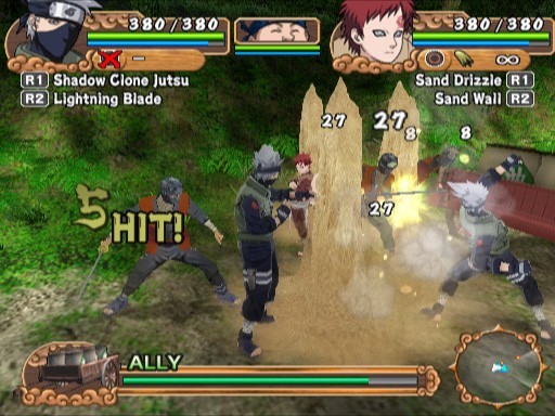 Naruto: Uzumaki Chronicles 2 on PS2