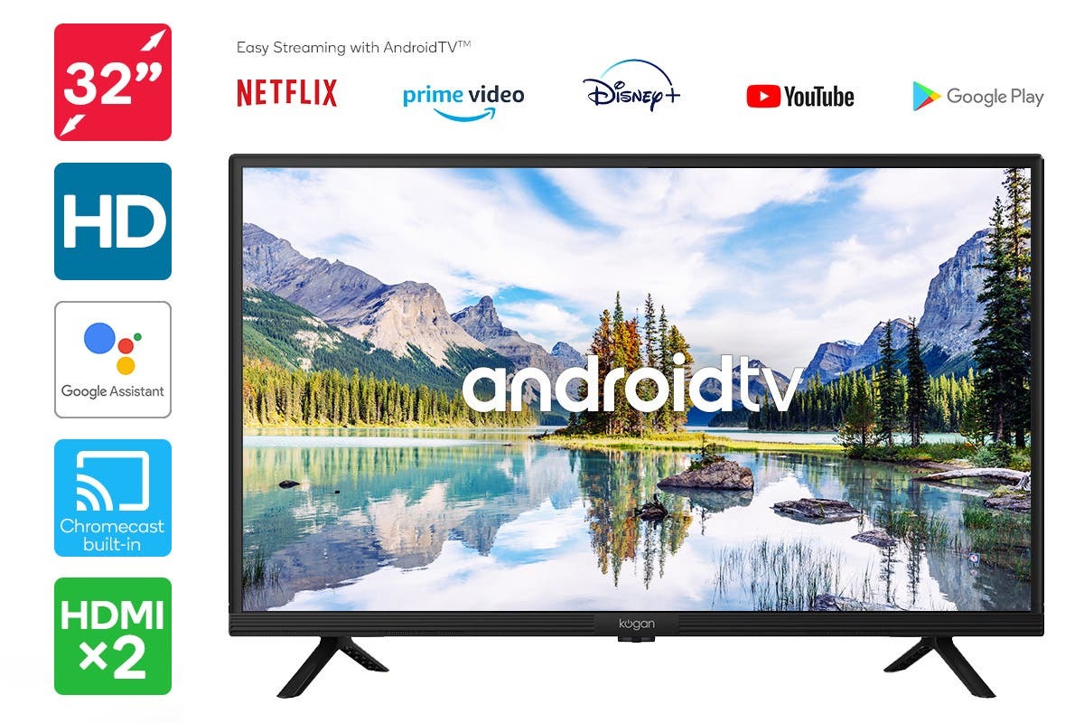 Kogan: 32" Smart LED Android TV (Series 9, RH9210)