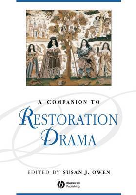 A Companion to Restoration Drama on Hardback