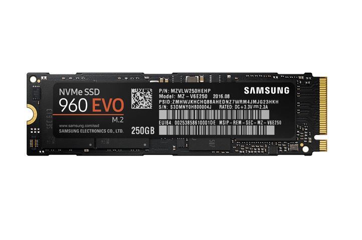 Samsung 960 Evo 250GB M.2 3200MB Read/1500MB Write