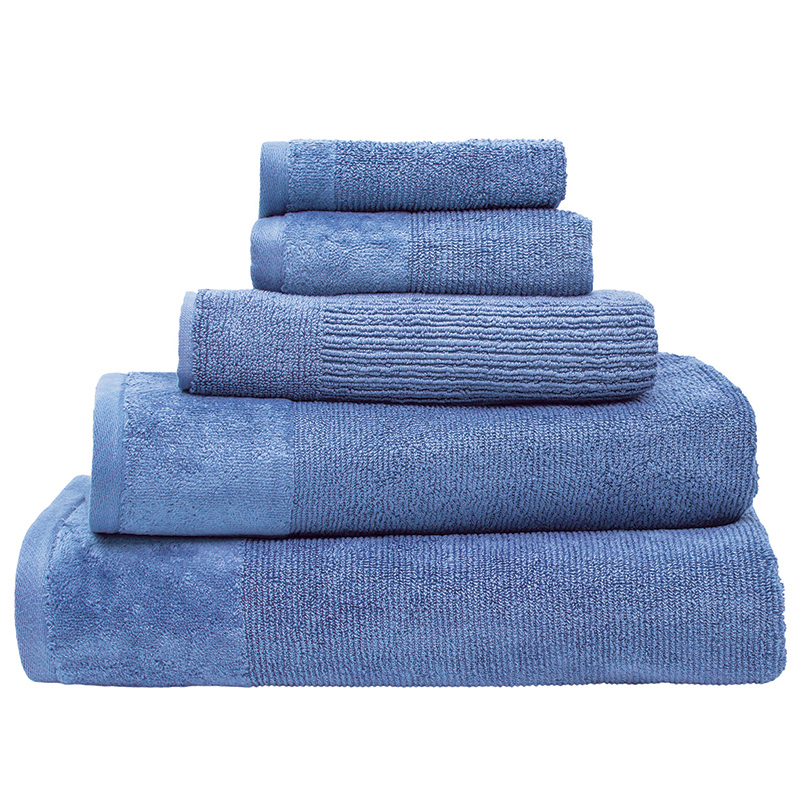 Bambury Costa Cotton Bath Mat (Cornflower)